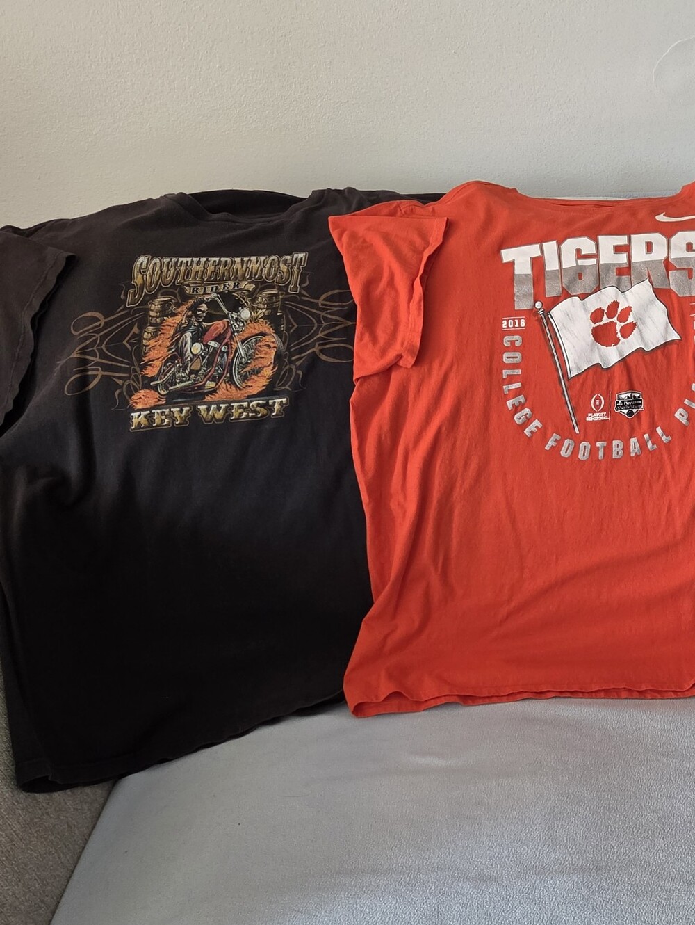 Men's Harley-Davidson, Tigers And Florida Gators Football T-shirts